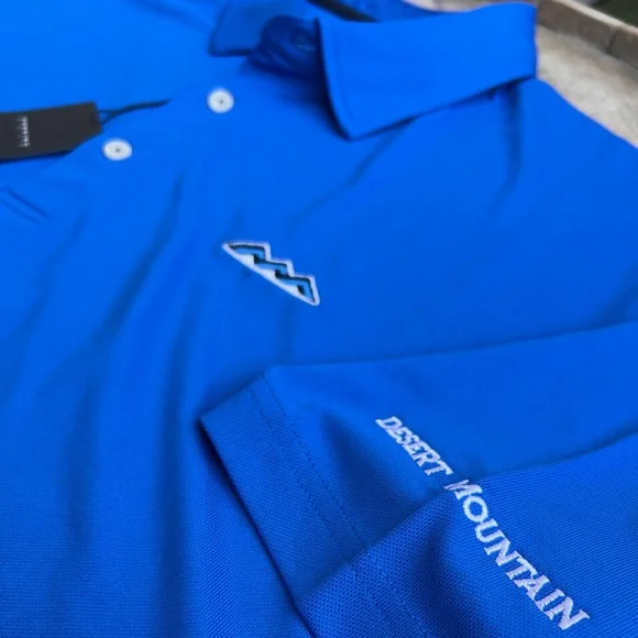 DUNNING GOLF Mens Player Pique Performance Polo NWT - Picture 4 of 6